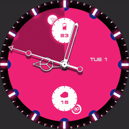 GoMobile Pink Analog Watch