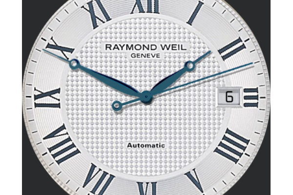 Raymond Weil White Roman Numerals Tribute