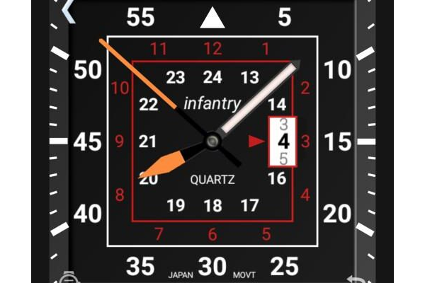 Infantry Military Analogue 24h