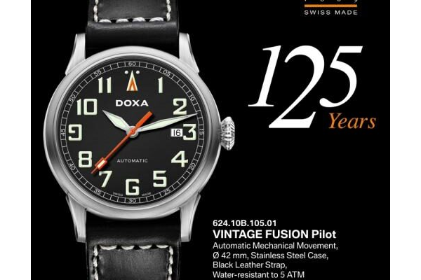 Doxa Vintage Fusion Pilot Tribute