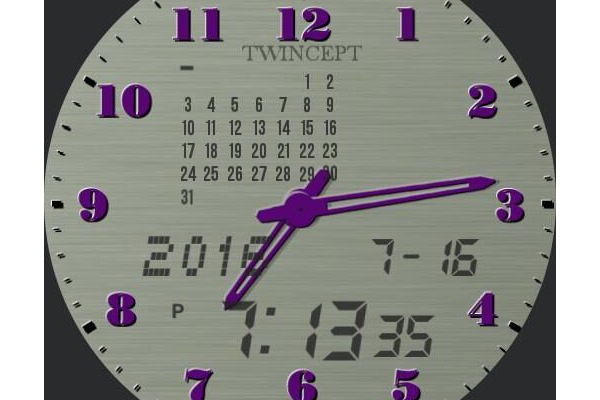 Casio Twincept (LCD over Analog) v1.61b Tribute