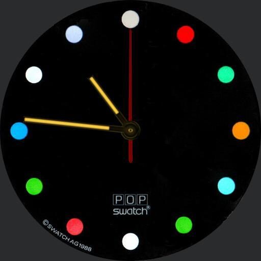 Pop Swatch Dotted 1988