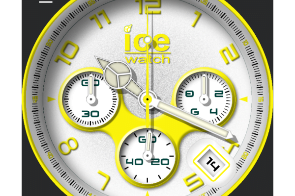 Tribute - Ice Watch Big Big Yellow Chronograph