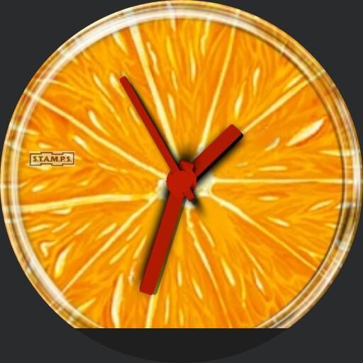 Montre Stamps Orange