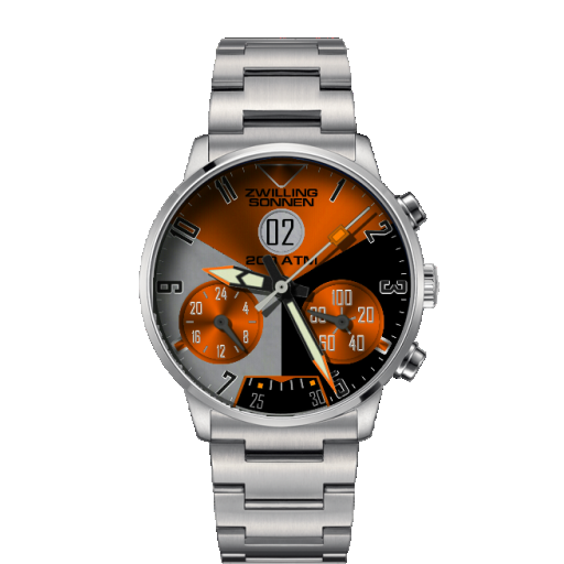 Zwilling Sonnen Orange Chrono