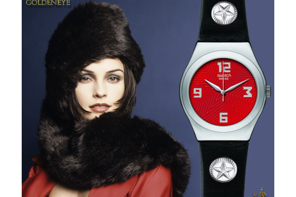 Swatch Bond Villain Series - Xenia Onatopp