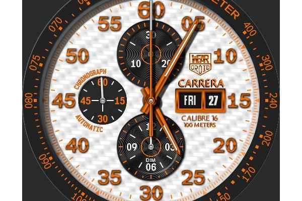 WearDroid Carrera Calibre 16 Chameleon by QWW