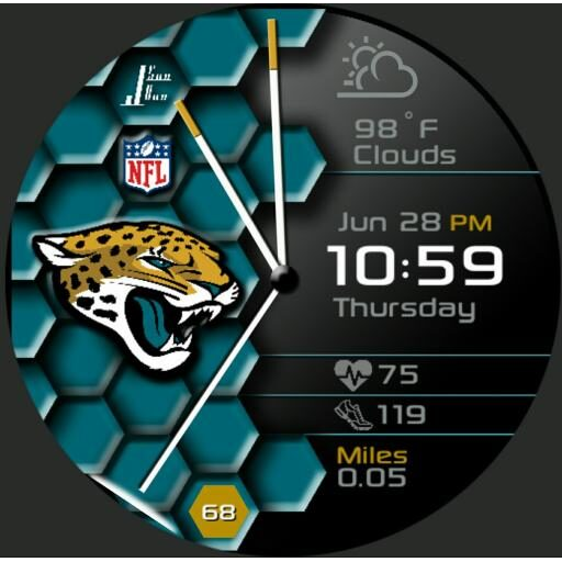 Jaguars Hexagon by JSooHoo