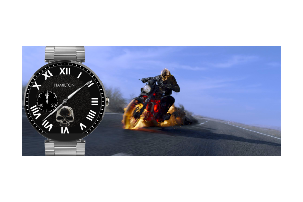 Hamilton Black Diamond Skull