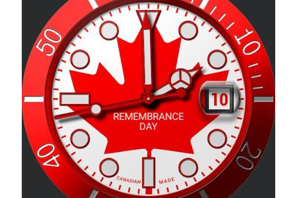 Canadian Remembrance Day GronDiver