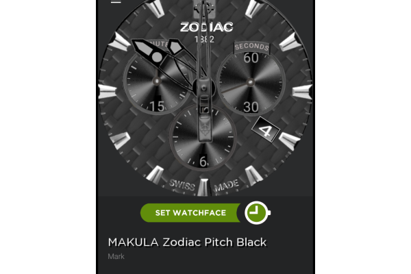 Zodiac Pitch Black