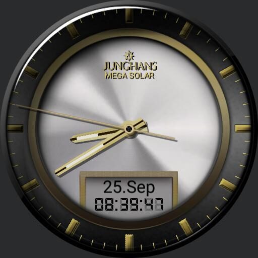 Junghans Mega Solar Gold