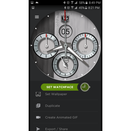 Tag Micro pendulum with dim