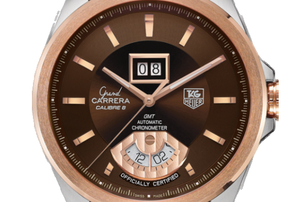 Tag Grand Carrera 8 Rose Gold Brown
