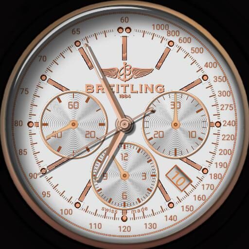 Bretling Transocean Rose Gold