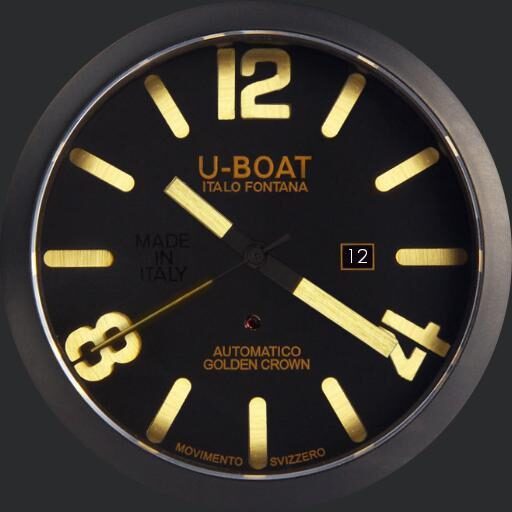 U-Boat Clasico Black Ceramic