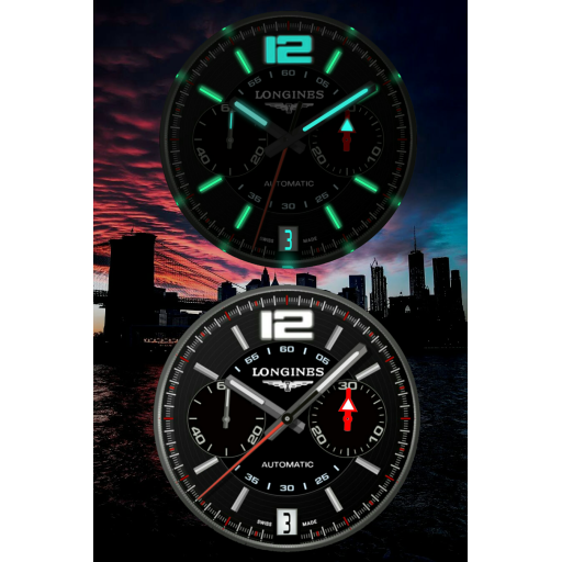 Longines Admiral Chrono ~ Multi-tap Dim
