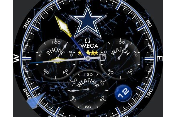 Omega Chronometer Dallas Cowboys