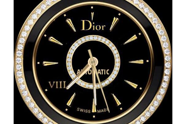 Dior Black Ceramic Diamonds