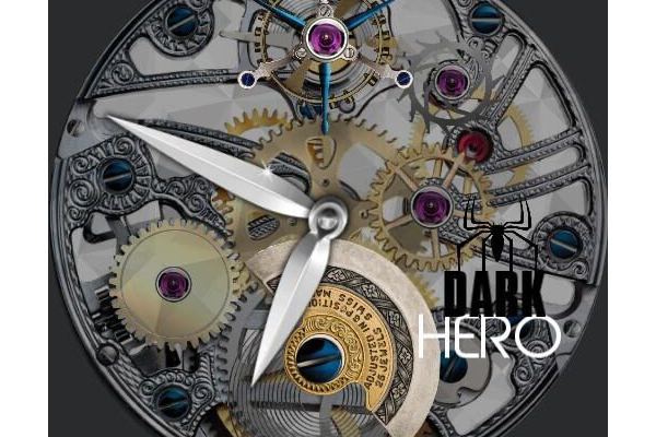 DarkHero Front Rotor Skeleton