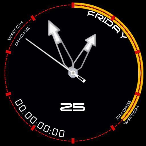 Minimal with battery meters