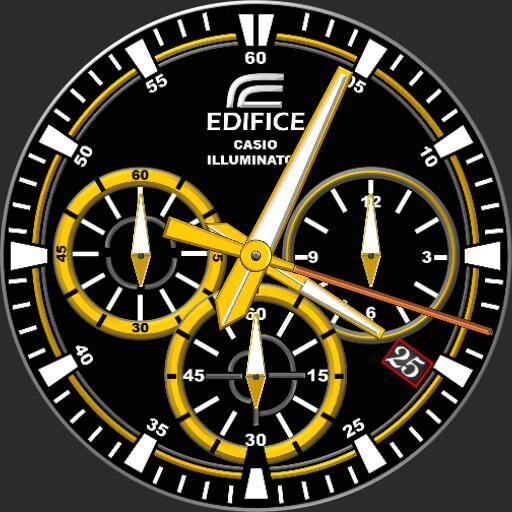 EDIFICE EFR537SG-1AV with colour option