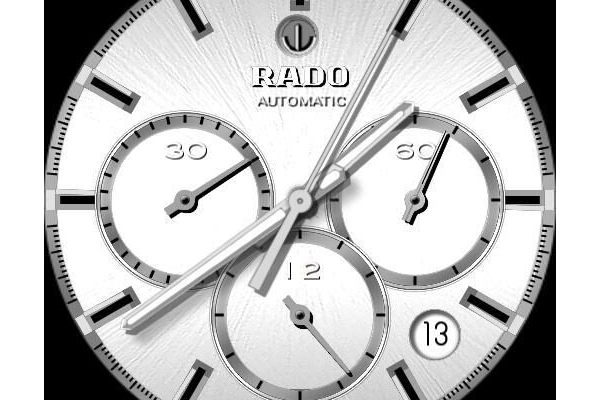 RADO HYPERCHROME Automatic Chronograph Silver Dial