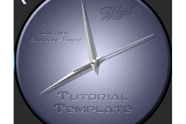 Template-Tutorial - Shadow - Shine Watch Hand Effects