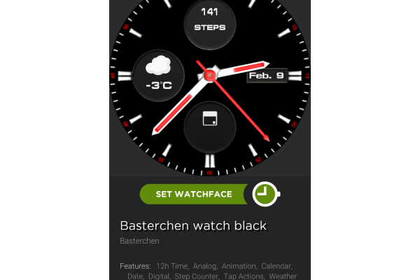 Basterchen watch black version