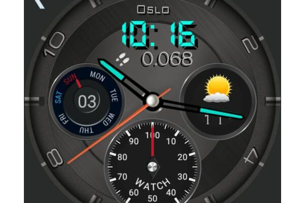 MR Watch Light Blue numbers