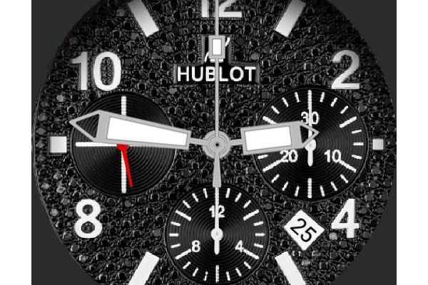 Hublot black diamond