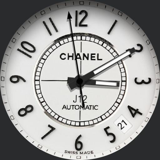 Chanel j12 white