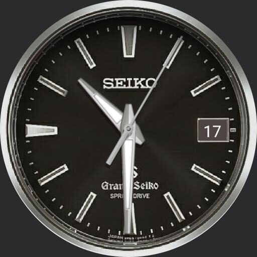 Grand seiko black