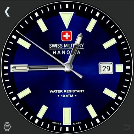 SWISS MILITARY NIGHT WATCH