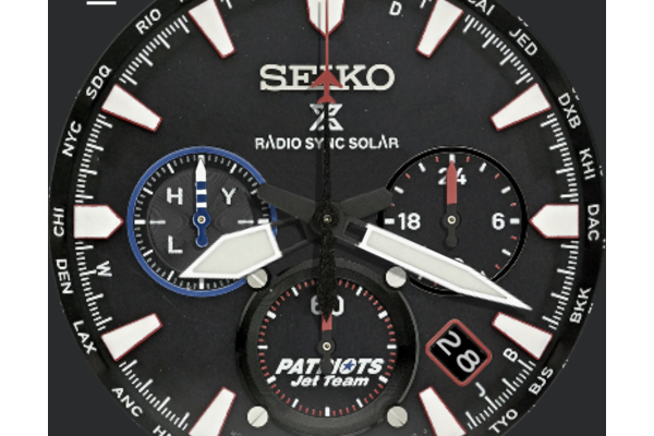 Seiko Prospex SSG007 Patriots Jet Team