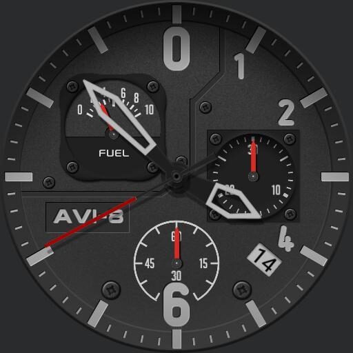 AVI 8 hawker Hunter 17