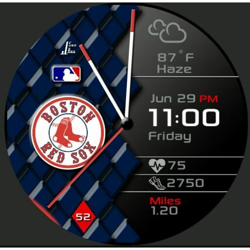 Red Sox Diamond by JSooHoo