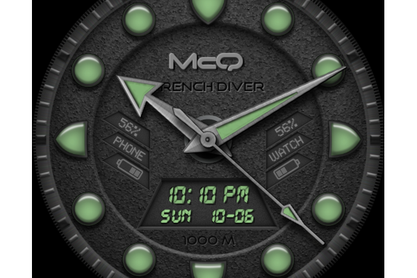 McQ Trench Diver 1000M