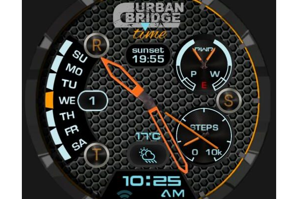 Urban Bridge Carbon - Galaxy Watch