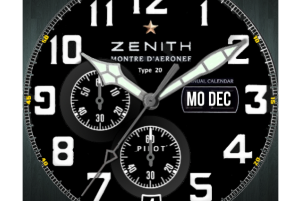 Zenith Montre D'aéronef type 20