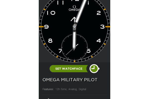 Omega Military Pilot