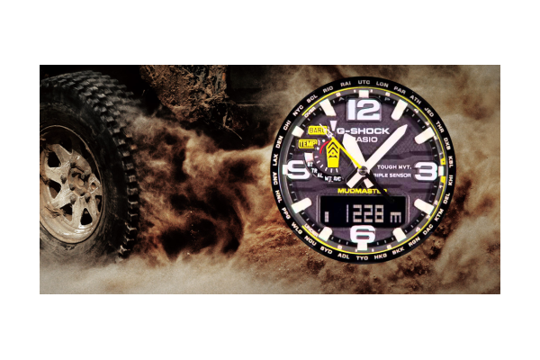 Casio Mudmaster - Watch & Tasker Zip-Pack