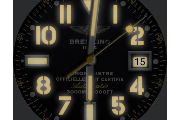 BREITLING AVENGER SEAWOLF BLACKSTEEL CODE YELLOW slo glo options