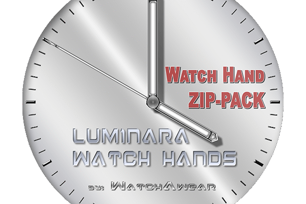 Luminara Watch Hands Zip Pack