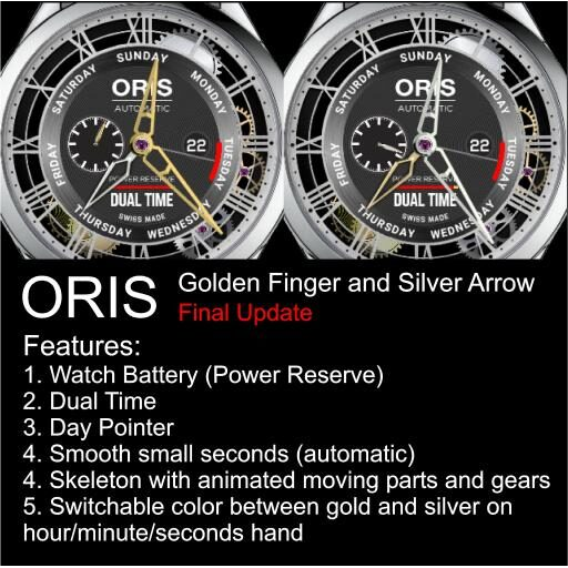 ORIS: Power Reserve Dual Time Classic