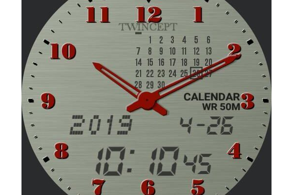 Twincept Perpetual Calendar