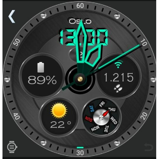 MR Watch Grey/Green