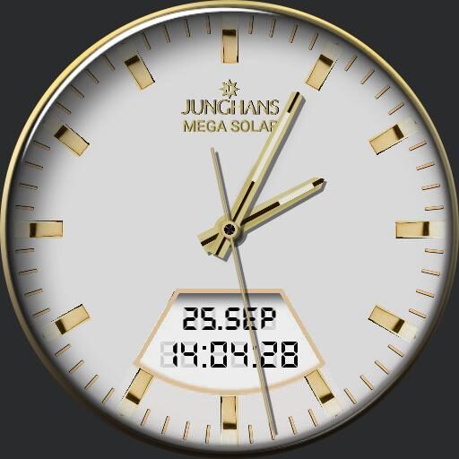 Junghans Mega Solar Gold & White