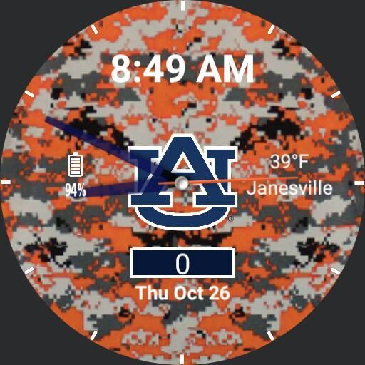 Auburn tigers digital camo