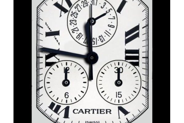 Cartier Tank Francaise Chronoflex Chronograph Replica